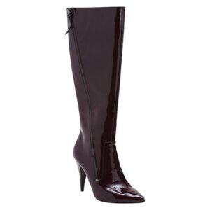 VINCE CAMUTO Leather Alessa High Shaft Side Zip Boots